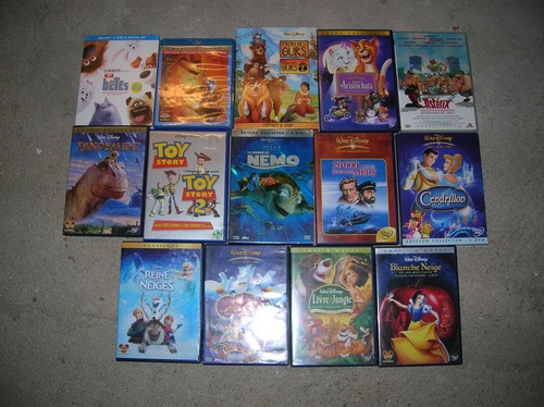Lot dvds disney - dvds, en
