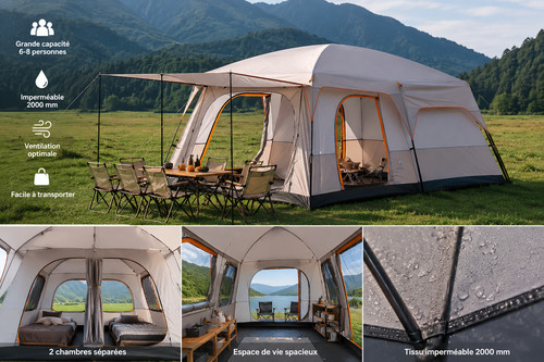 Grande tente places - tente, 2