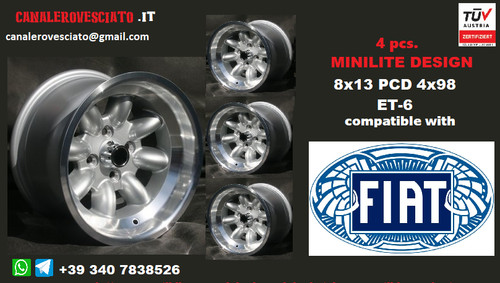Jantes alliage minilite - minilite, 13