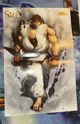 Poster affiche ryu street - ryu,