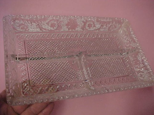 Old heavy crystal glass - old,