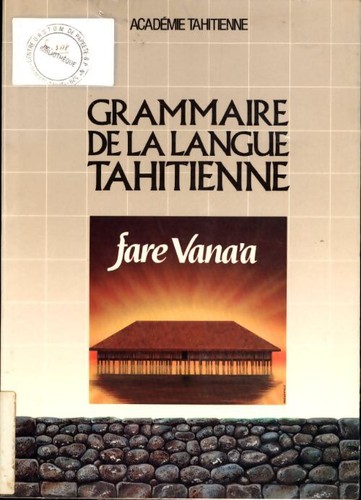 Grammaire langue - de, la
