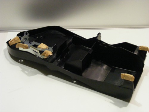 Garde boue bac batterie - boue,