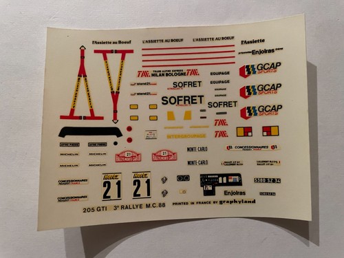 Graphyland decals - 1/43, :