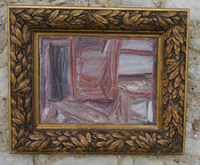 Dans l'atelier huile sur toile