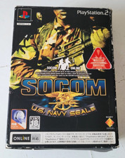 Coffret Socom U.S. Navy Seals + Casque HS - PlayStation 2 PS2 - NTSC-J JAPAN