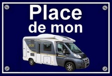 plaque PLACE DE MON CAMPING