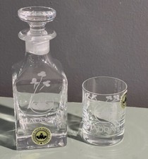 Mini Carafe + Verre , CLADDAGH , Whisky Irlande