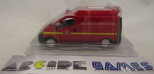 VEHICULE 1/50 RENAULT TRAFIC - POMPIER SOLIDO HACHETTE N°170