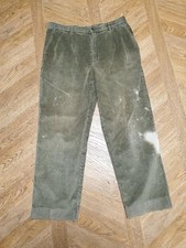 Pantalon Ancien En Velours Côtelé paysan