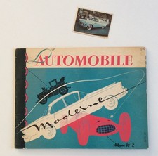 ALBUM CHROMO AUTOMOBILE MODERNE N°2 FLANS PERFECTA ANNEES 1950 - COMPLET 66%