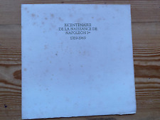 Document bicentenaire naissance de Napoléon 1er - Ajaccio - Cachet 16 août 1969