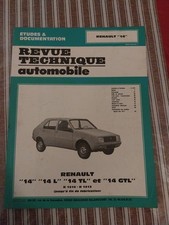 Revue technique RENAULT 14 1.2