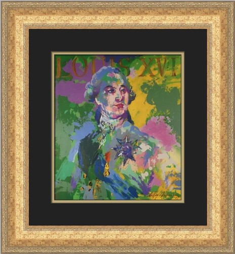 Leroy neiman portrait louis - leroy,