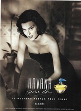 AD PUBLICITE PARFUM HAVANA ARAMIS
