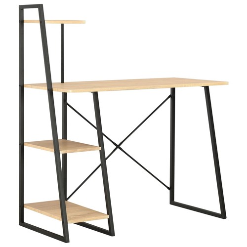 Bureau avec étagère - Étagère, meuble