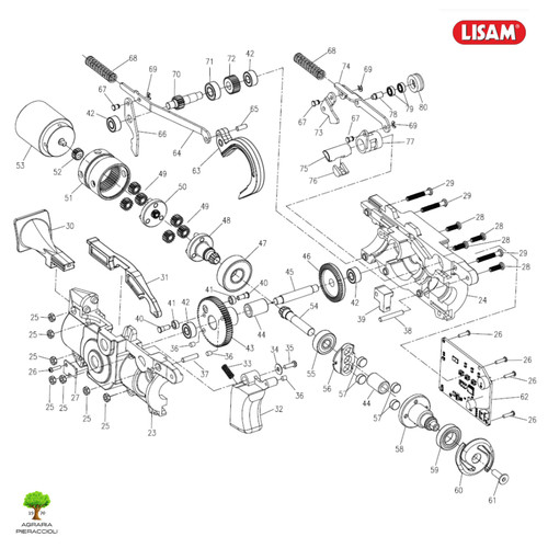 Lisam agrafeuse électrique - agrafeuse,