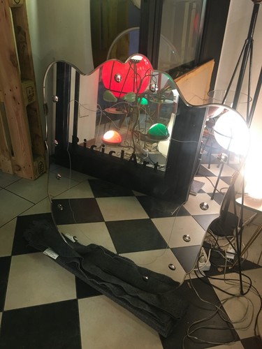 Miroir verre argenté - en,