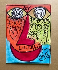 JABER Acrylique, feutre sur