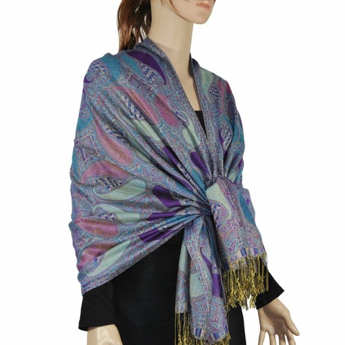 Paisley pashmina scarf shawl - paisley,