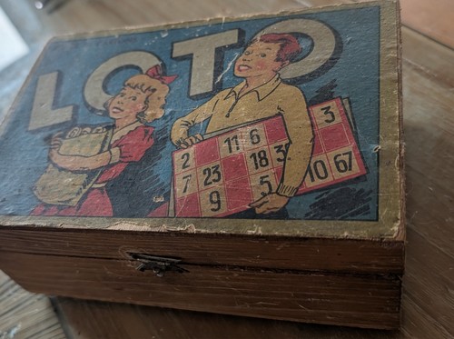 Jeu loto ancien - loto, –