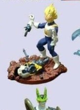 Figurine dragon Ball Dbz Bandai Imagination Megahouse diaporama Végéta C19...