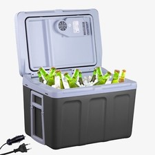 Glacière Électrique Réfrigérateur Portable Voiture Bateau Camping 12V  220V  40L