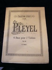 "Partition 6 Duos pour 2