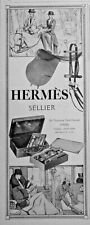 AD PRINT Original 1926 HERMES SELLIER Case HORSE SADDLE EQUIPMENT HIPPIQUE