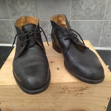 Boots à lacet ARNOUX en cuir noir Taille 41 - Bon état et confortable