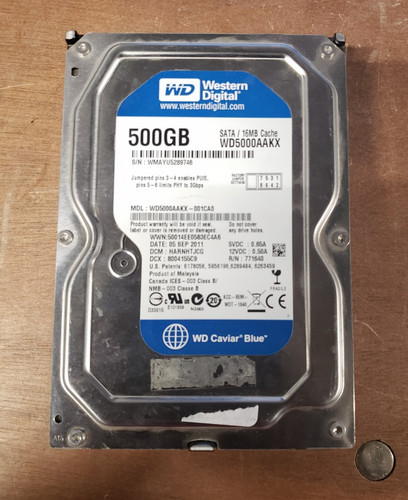 Disque dur hdd western - 1,