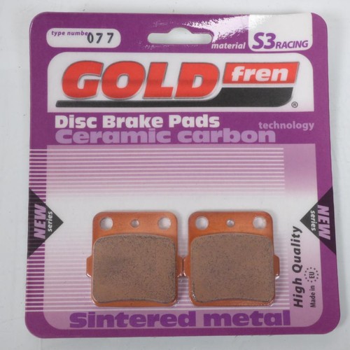 Plaquette frein gold fren - de,