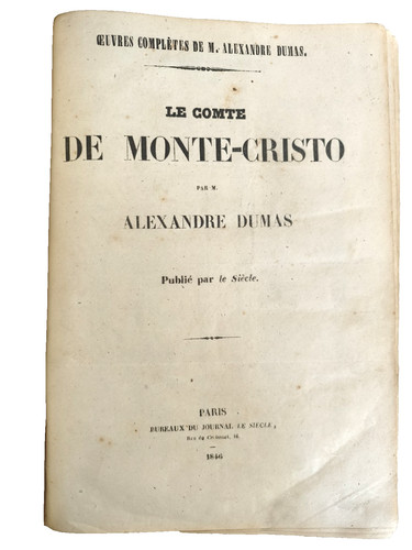 Alexandre dumas comte - dumas, le