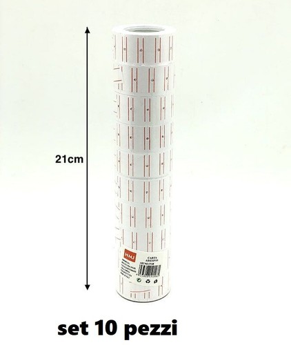 100 rouleaux étiquettes - 100,
