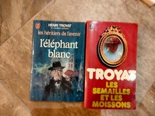 lot de 5  romans collection  poches  de  HENRI TROYAT  , en bon état