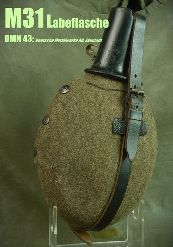 Ww2 gourde allemande - wh,
