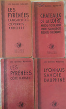 Guides rouges  Baneton  thiolier N° 7. 11 . 14 .15  de 1947