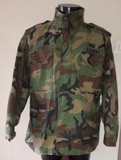 VESTE M65 WOODLAND 2nd LIEUTENANT 1st AIR CAVALRY US ARMY 1991