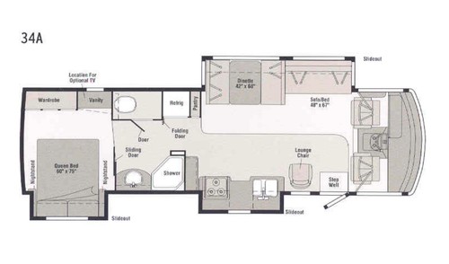 Winneabago sightseer motorhome - winneabago,