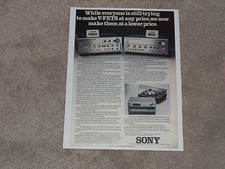 Sony Vfet Amplificateur Ad