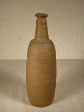 BOUTEILLE en GRES de GER 2 BAGUES SIGNEE