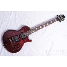 Guitare électrique Charvel Desolation Single Cutaway rouge transparent JPN d'...