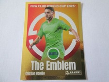 2025 PANINI CLUB WORLD CUP 25 - THE EMBLEM N° 116 CRISTIAN ROLDAN