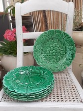 6 Assiettes desserts Barbotines Sarreguemines (lot1)