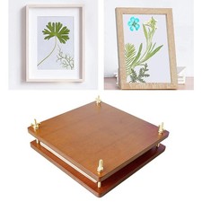 Presse à fleurs, ensemble de