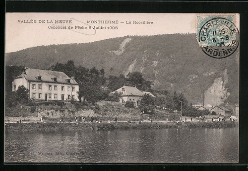 Cpa monthermé la - monthermé,,