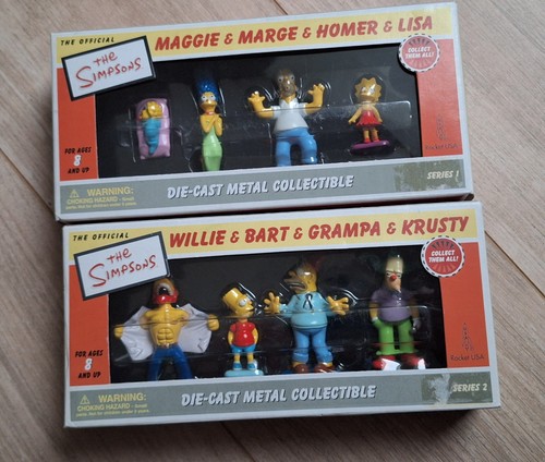 The simpsons die cast - cast, metal
