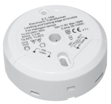 transformateur halogène Transmedia LT5-3L 230 / 12V / 35-105W protection cont...