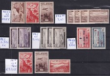 Colonies françaises ALGERIE 1946-1957 LOT DE 17 TIMBRES PA N**/N*AL17