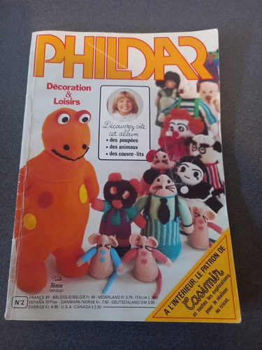 Vintage magazine revue phildar - vintage,